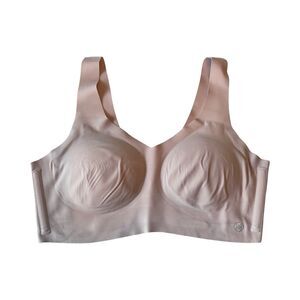 Honeylove CrossOver Back Smoothing Underwire Free Bra In Blush Size Small